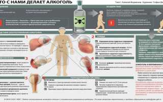 Влияние алкоголя на организм и его последствия при одновременном приеме с препаратом Тримедат