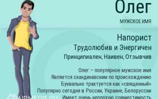 Происхождение и характеристика имени Олег: значение и история