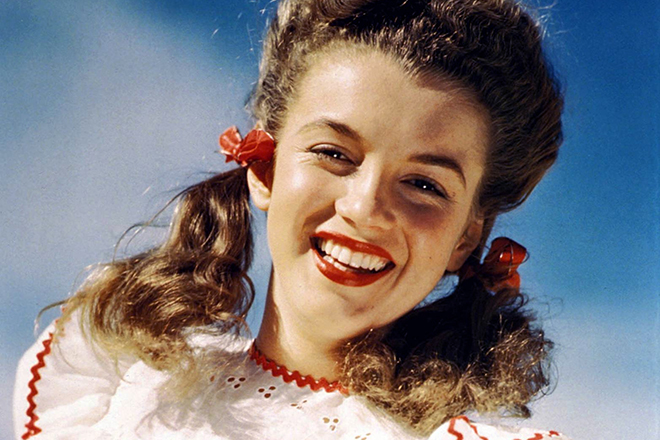 мэрилин монро в юности