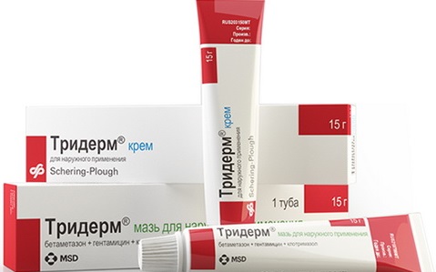 Мазь и крем Тридерм