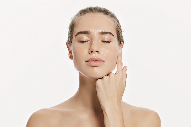 Касание лица