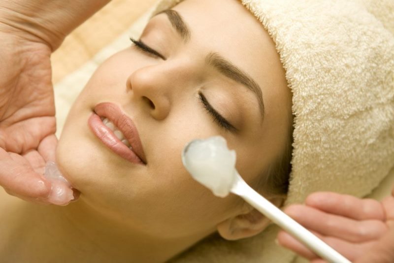 Нанесение парафиновой маски