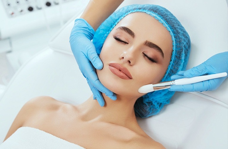 Пилинг салициловый нанесение