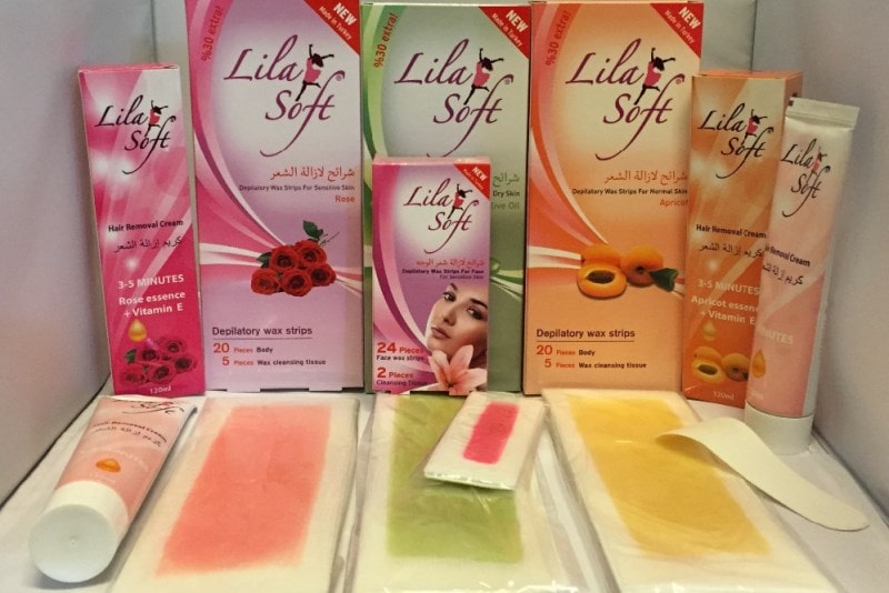 восковые полоски Lila Soft