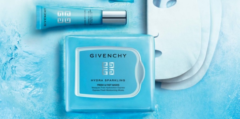 Тканевые маски для лица Givenchy Hydra Sparkling Fresh