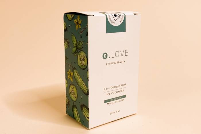 Маска G.Love с коллагеном и гиалуроновой кислотой Ice Cucumber