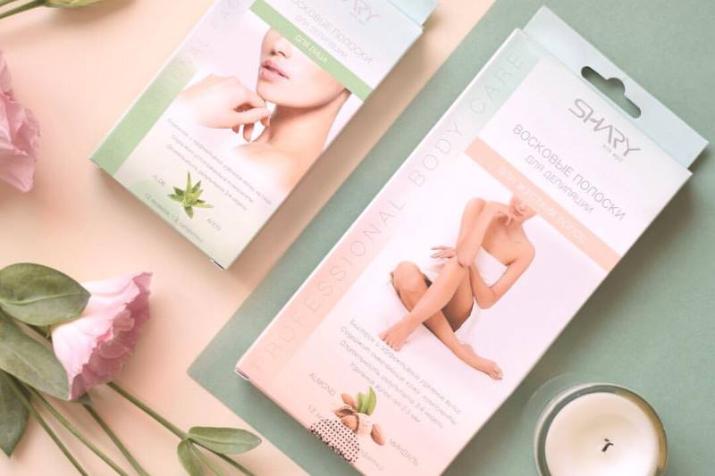 восковые полоски Shary