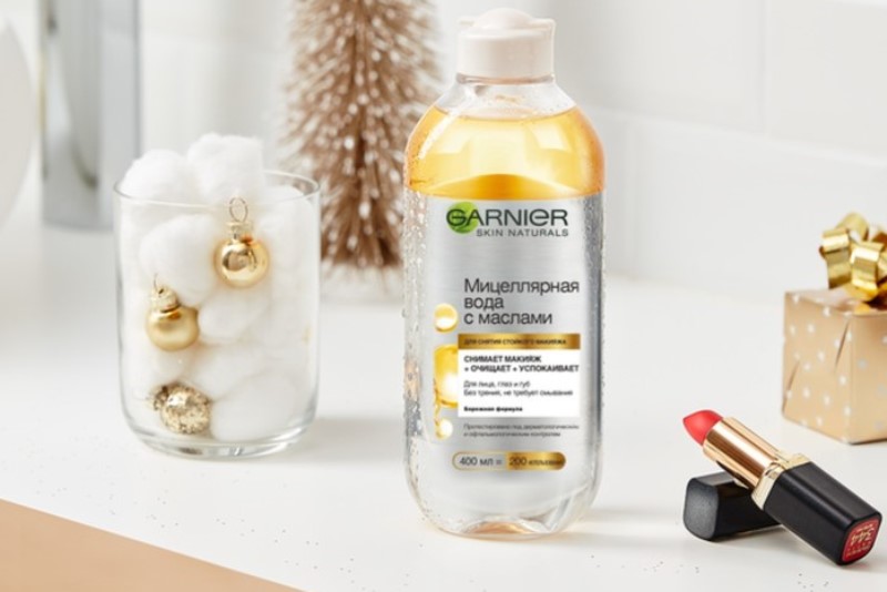 Мицеллярная вода Гарньер