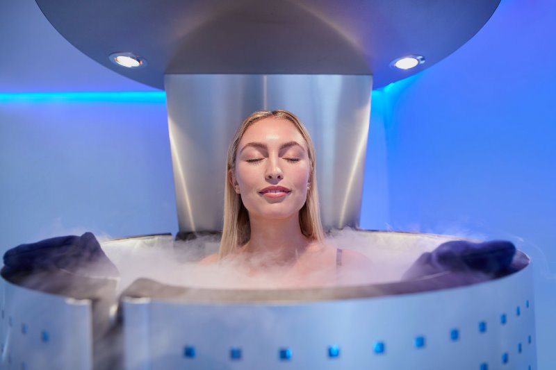 Пребывание в криосауне