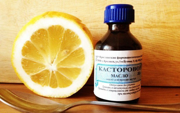 Касторовое масло с лимоном Касторовое масло с лимоном