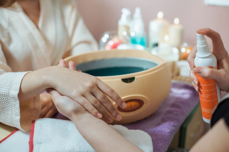 Парафинотерапия рук