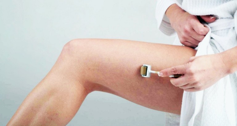 Использование мезороллера для тела