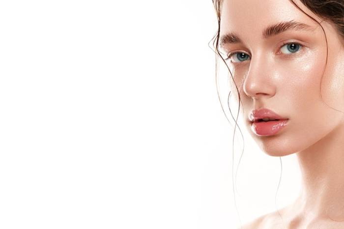 Жирный блеск на лице