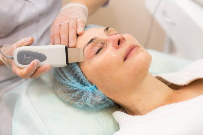 Ультразвуковая чистка лица