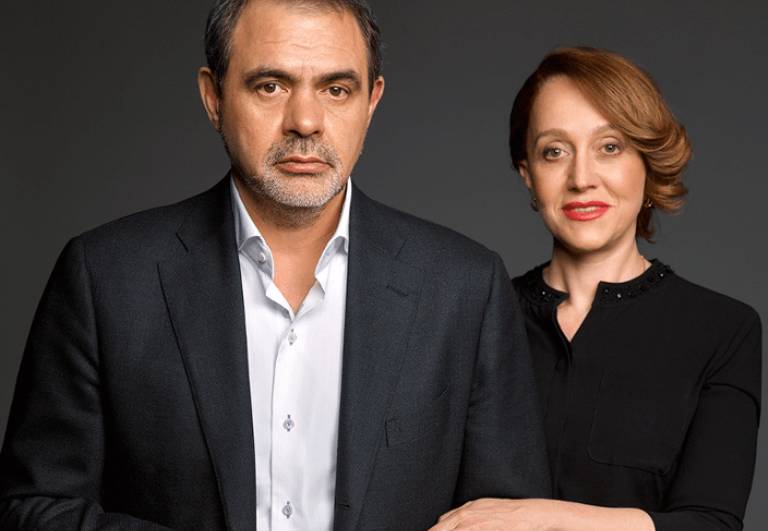 Сергей Блохин с женой