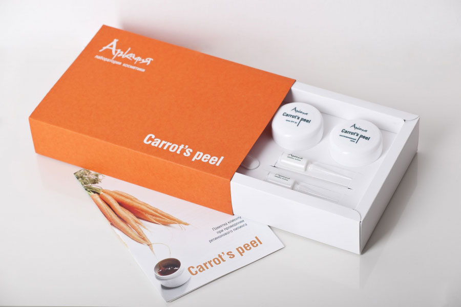 оранжевая упаковка