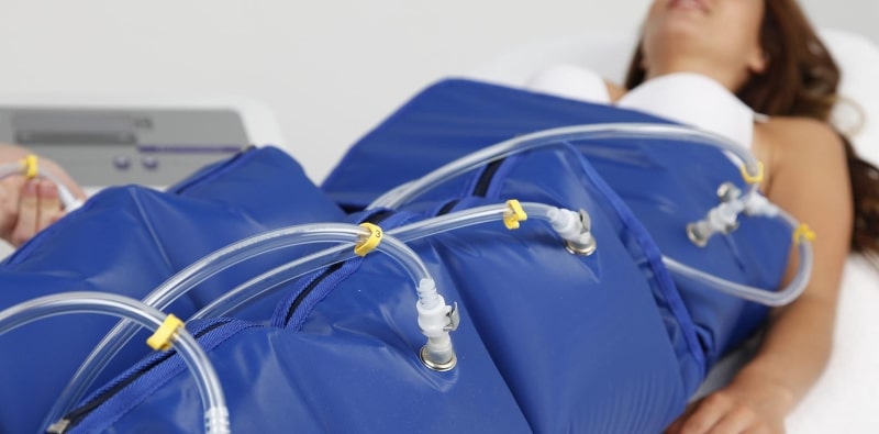 Проведение прессотерапия