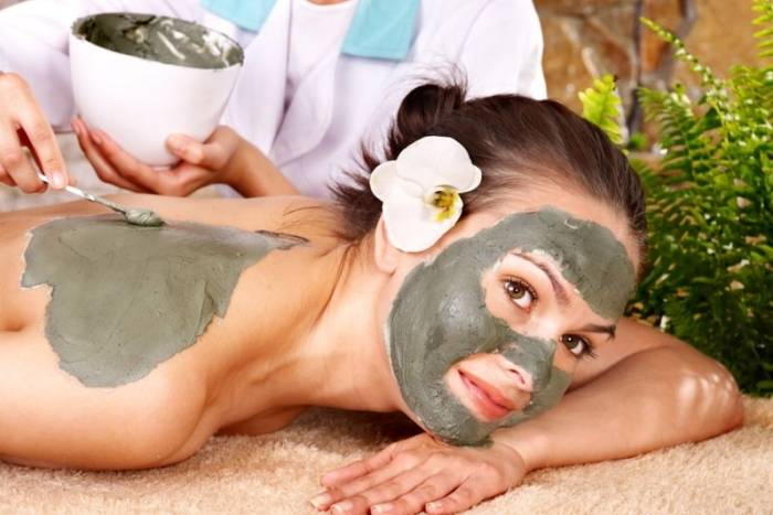 Обертывания от целлюлита с голубой глиной