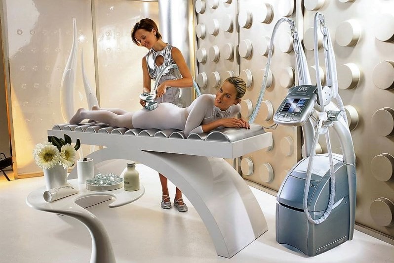 Массаж на аппарате lpg