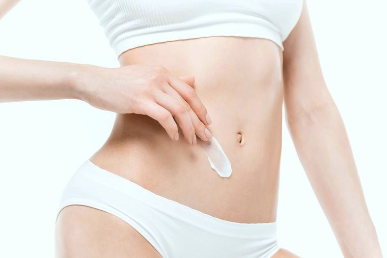 Крем на теле