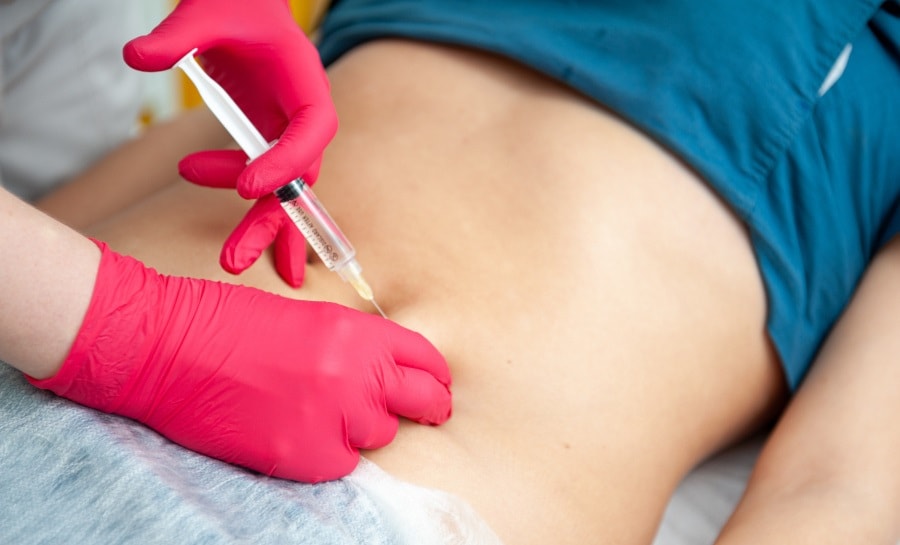 Проводится озонотерапия