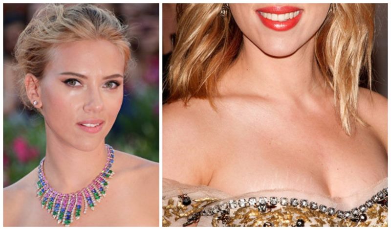 Скарлетт Йоханссон и растяжки