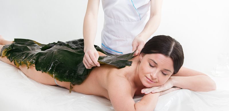 Обертывания от целлюлита морскими водорослями