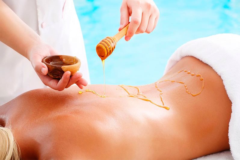 Мед на теле