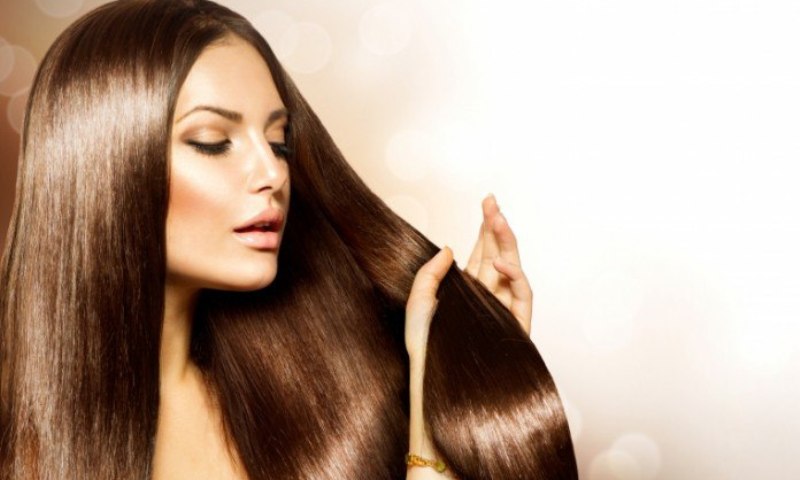 Блестящие волосы