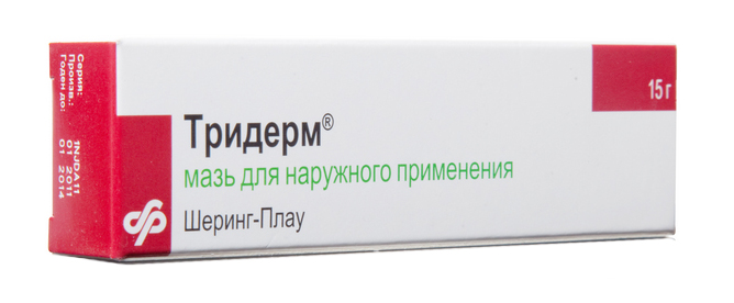 Мазь и крем Тридерм