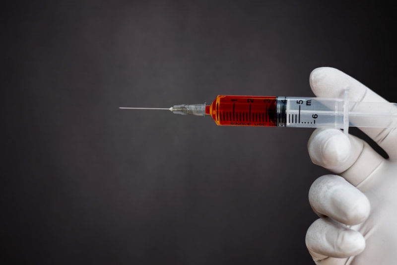 Укол в руке