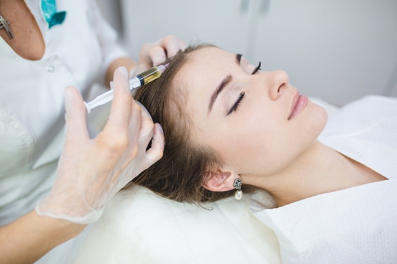 Плазмолифтинг кожи головы